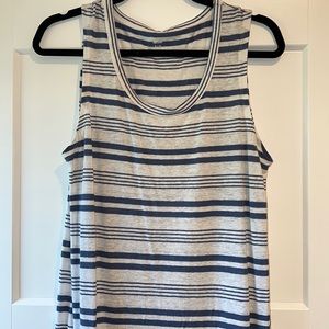 Aerie | small beach blue and white striped cover up